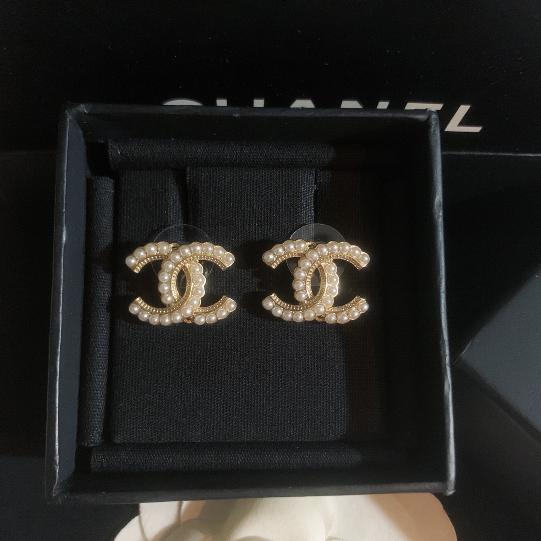 Chanel Earrings Silver