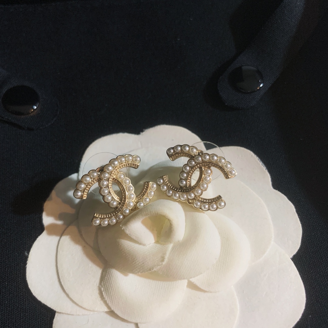 Chanel Earrings Silver