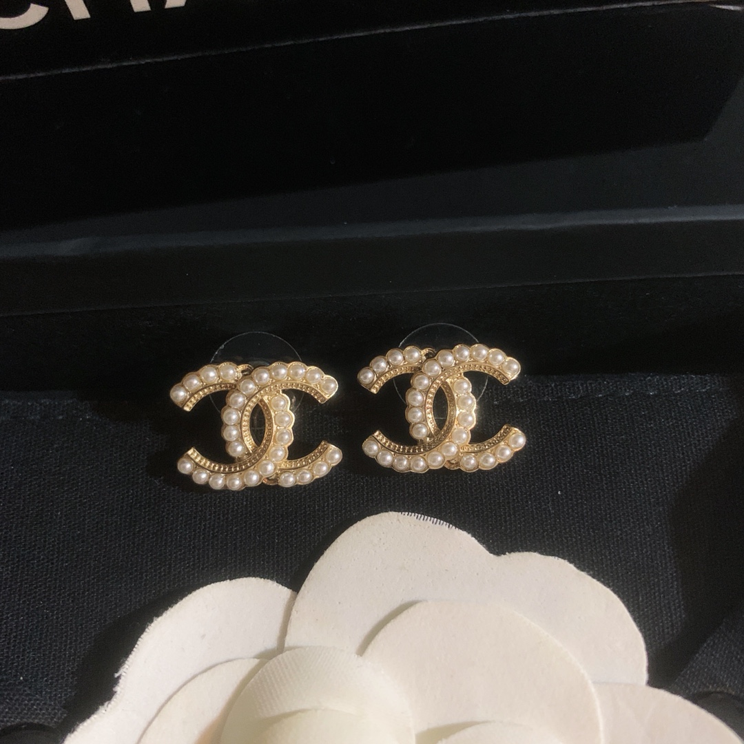 Chanel Earrings Silver