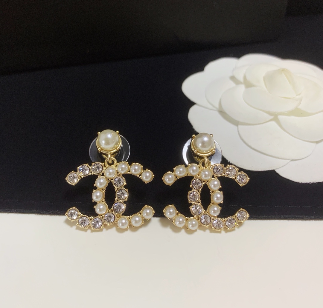 Chanel Earrings Silver
