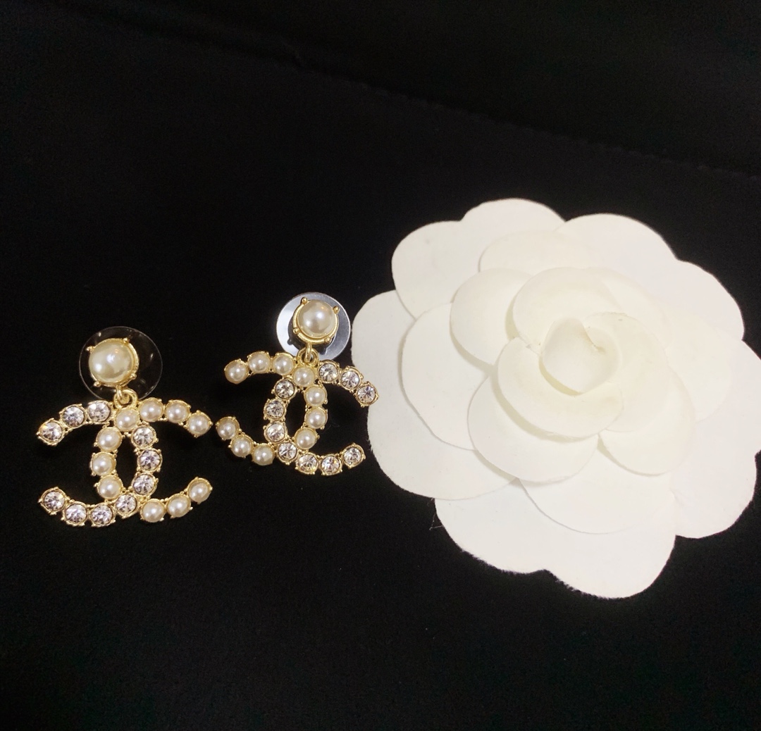 Chanel Earrings Silver