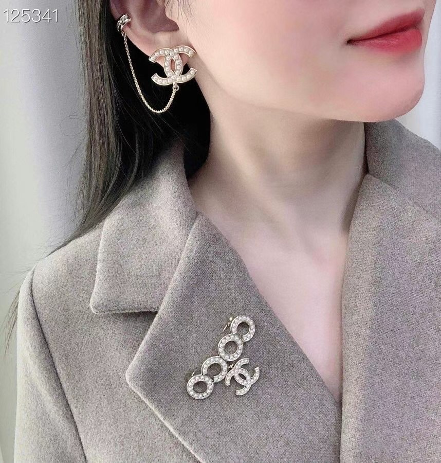 Chanel Earrings Silver