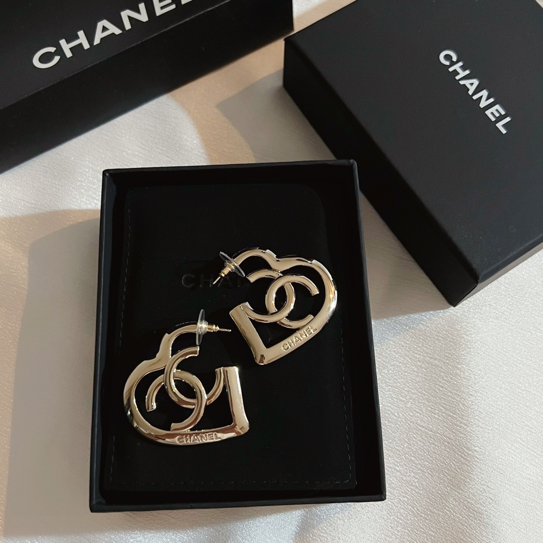 Chanel Earrings Silver