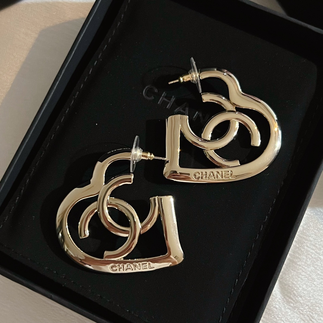Chanel Earrings Silver