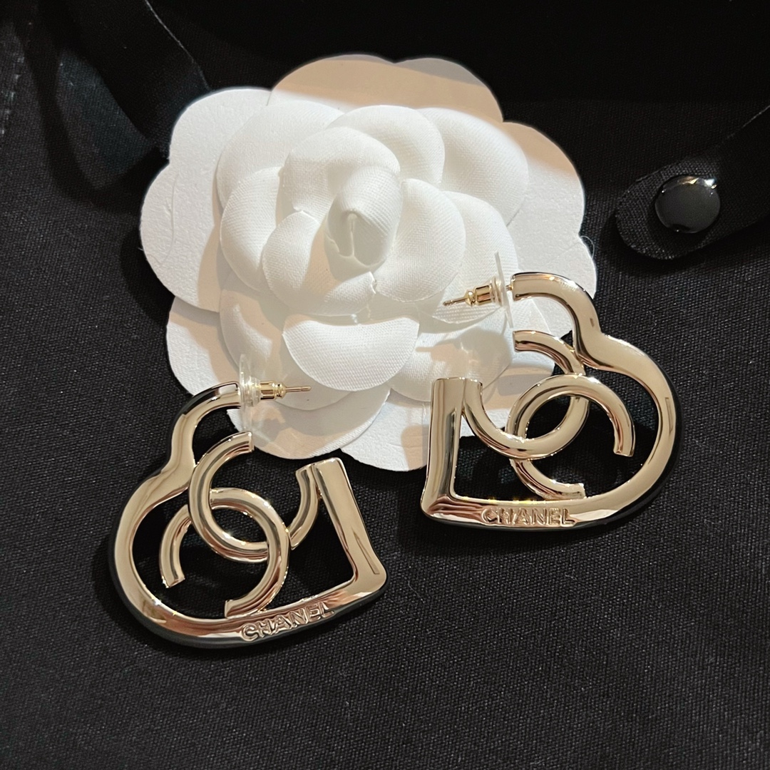 Chanel Earrings Silver