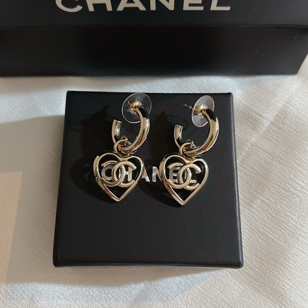 Chanel Earrings Silver