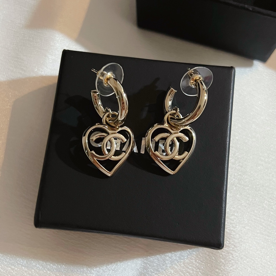 Chanel Earrings Silver