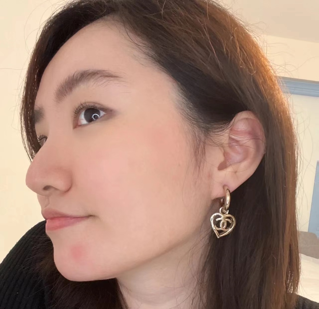 Chanel Earrings Silver