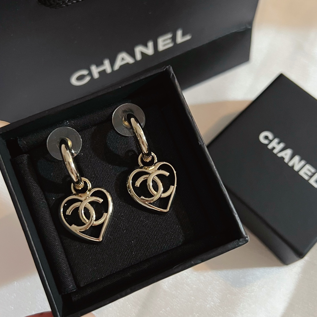 Chanel Earrings Silver