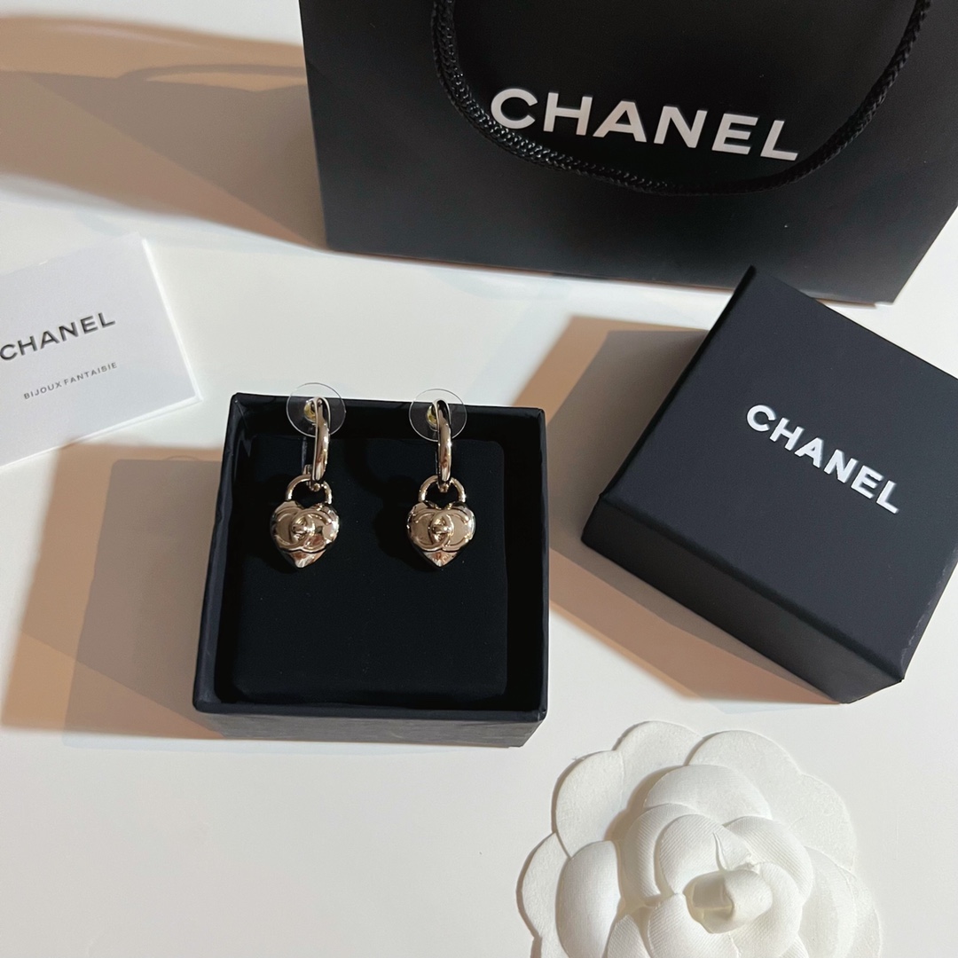 Chanel Earrings Silver