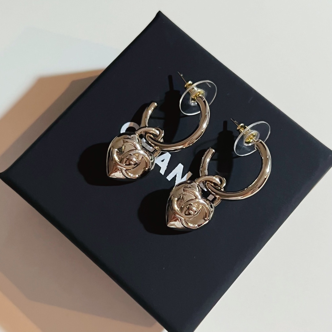 Chanel Earrings Silver