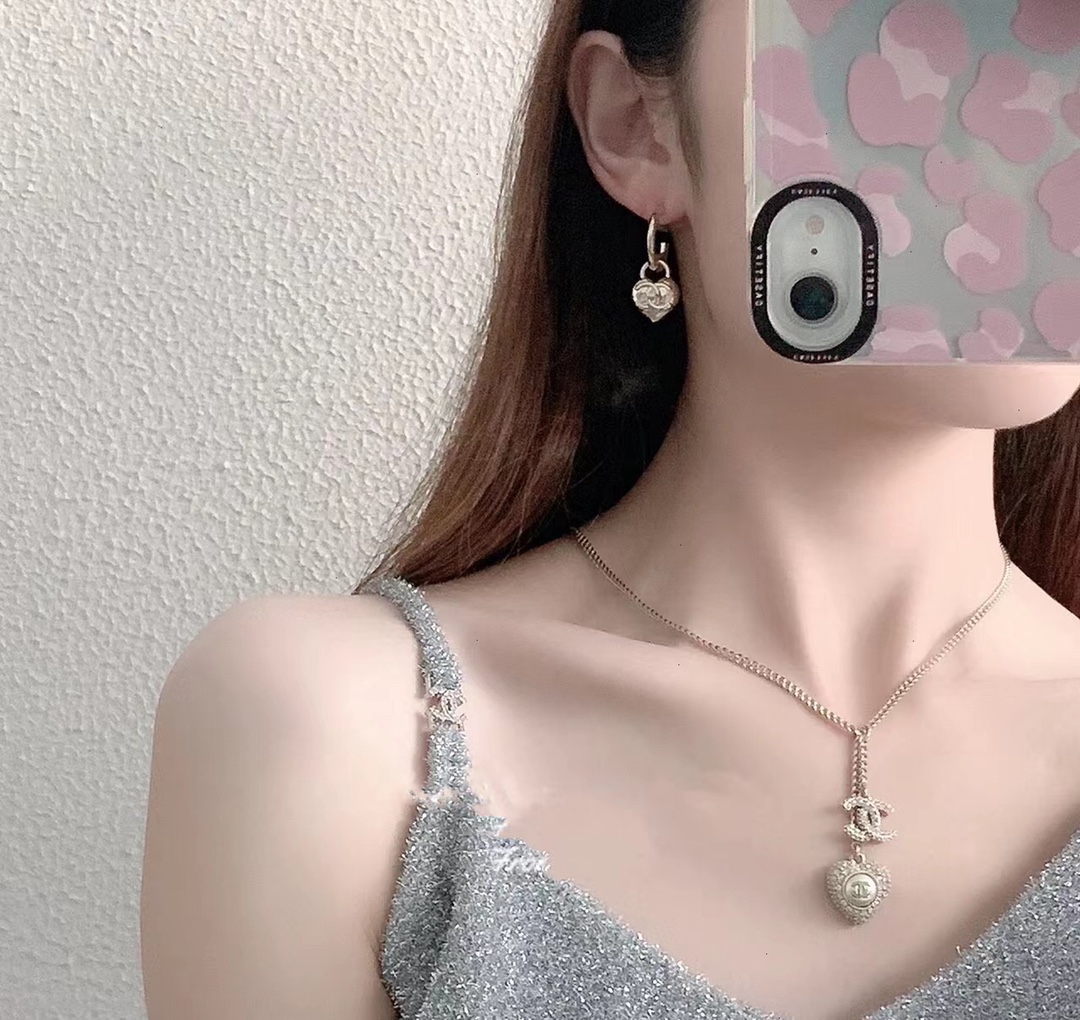 Chanel Earrings Silver