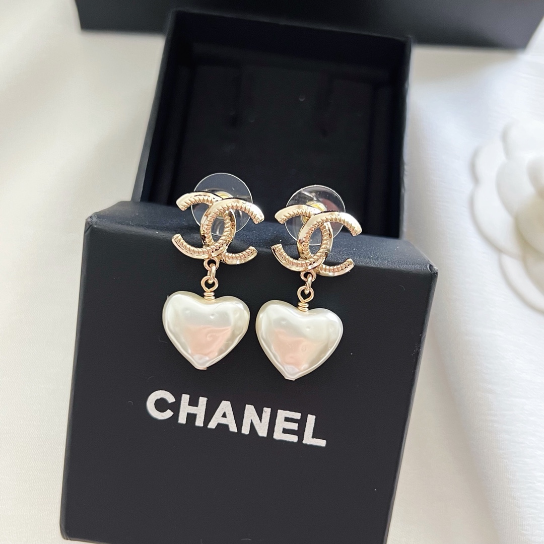 Chanel Earrings Silver