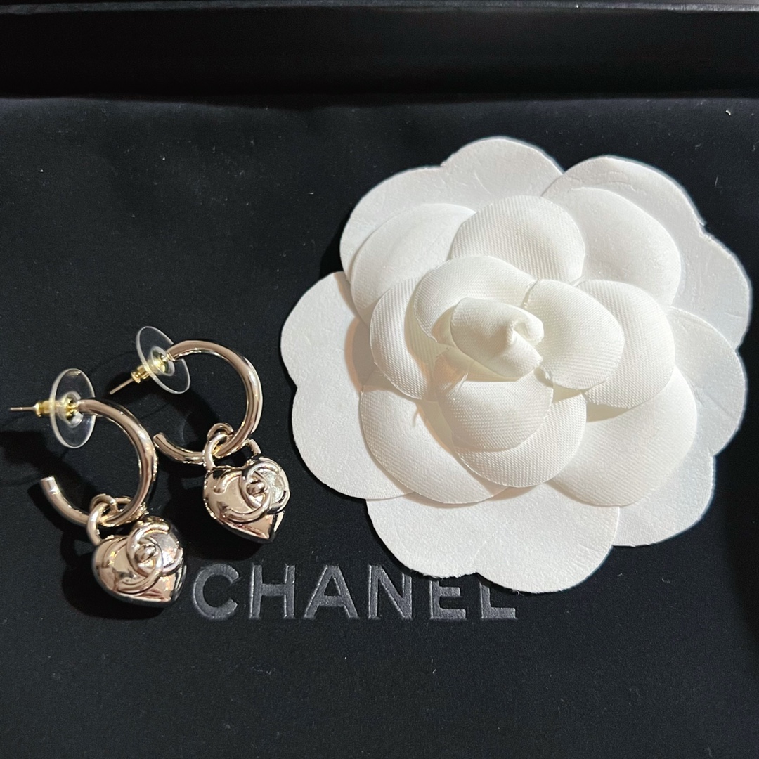 Chanel Earrings Silver