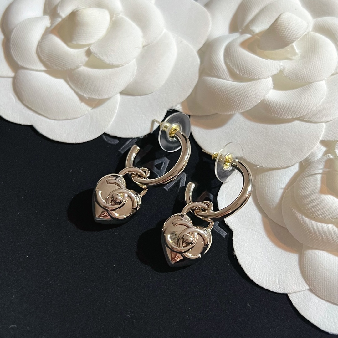 Chanel Earrings Silver