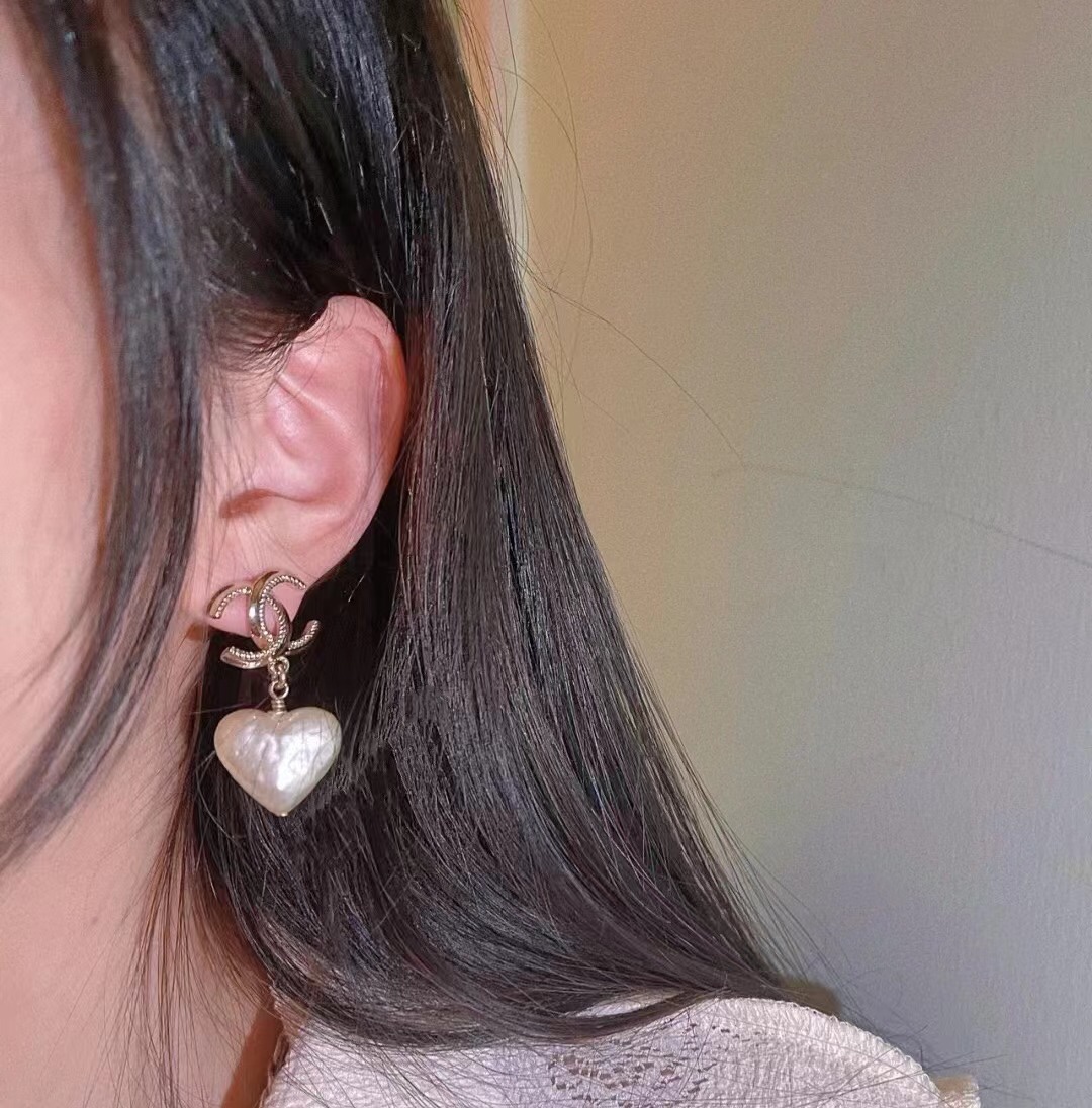 Chanel Earrings Silver