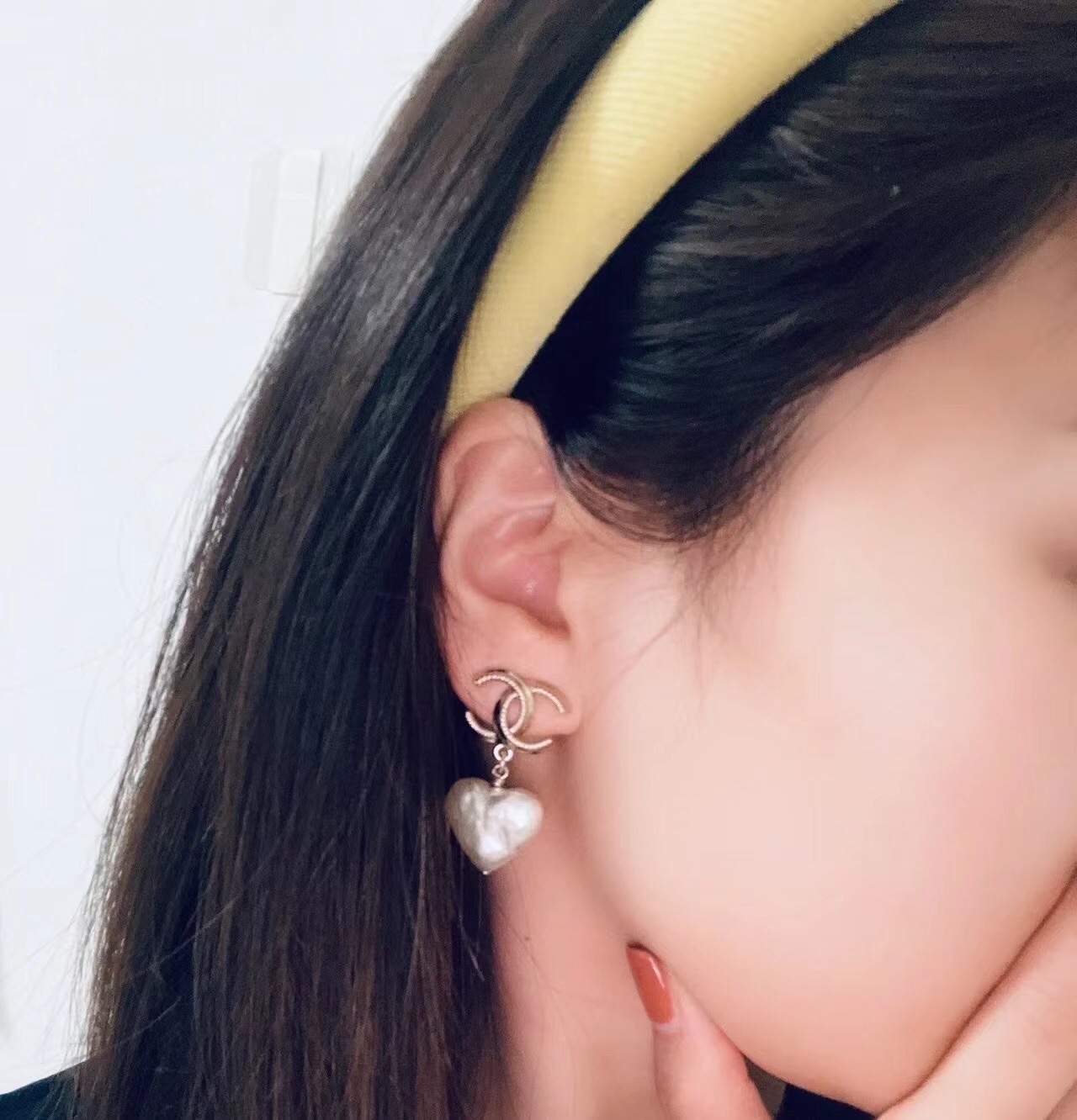 Chanel Earrings Silver
