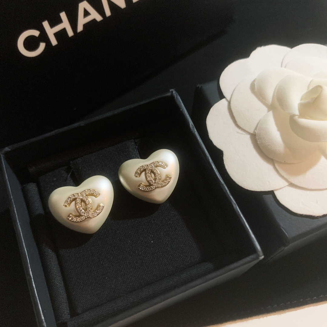 Chanel Earrings Silver