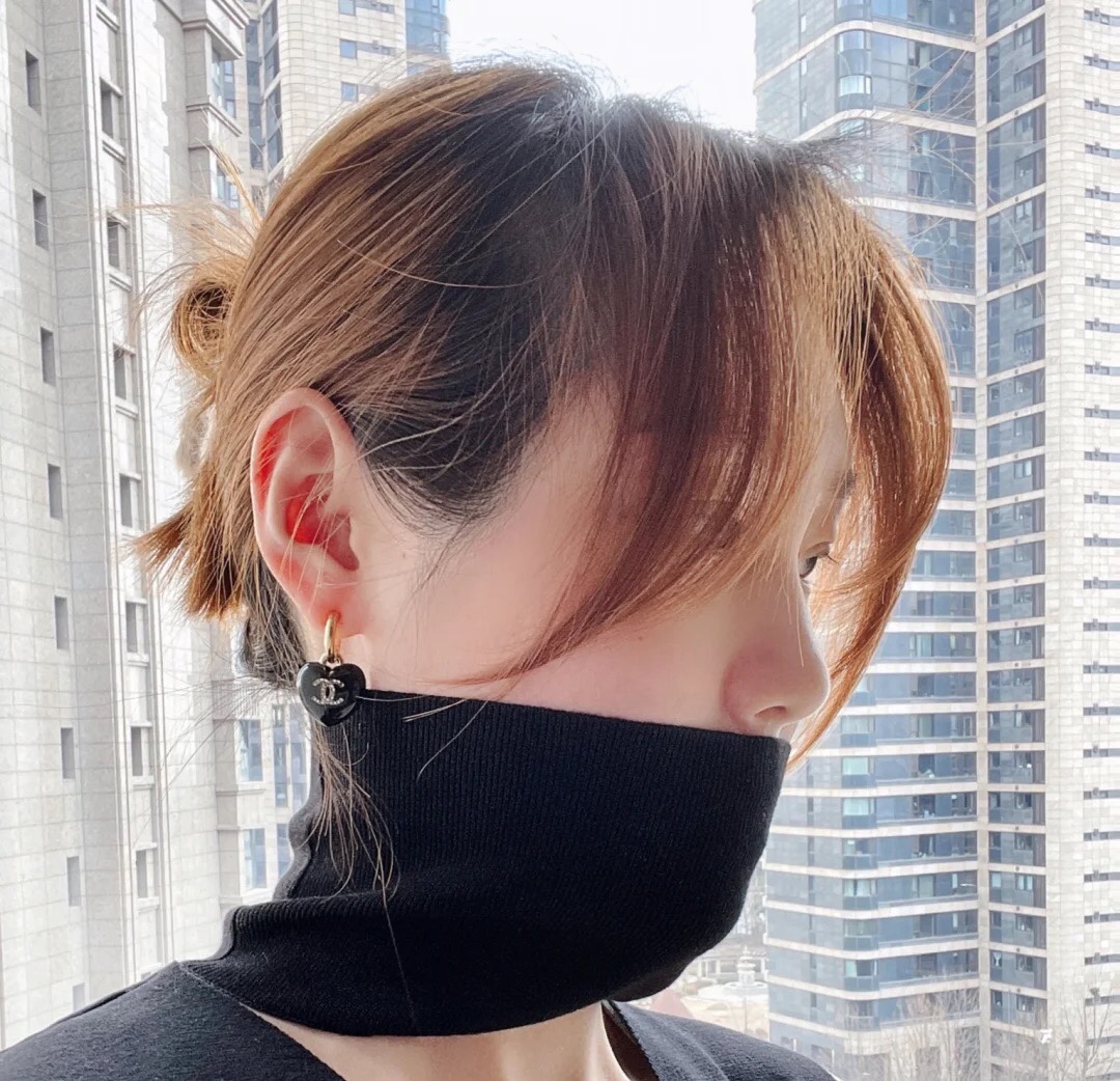 Chanel Earrings Silver