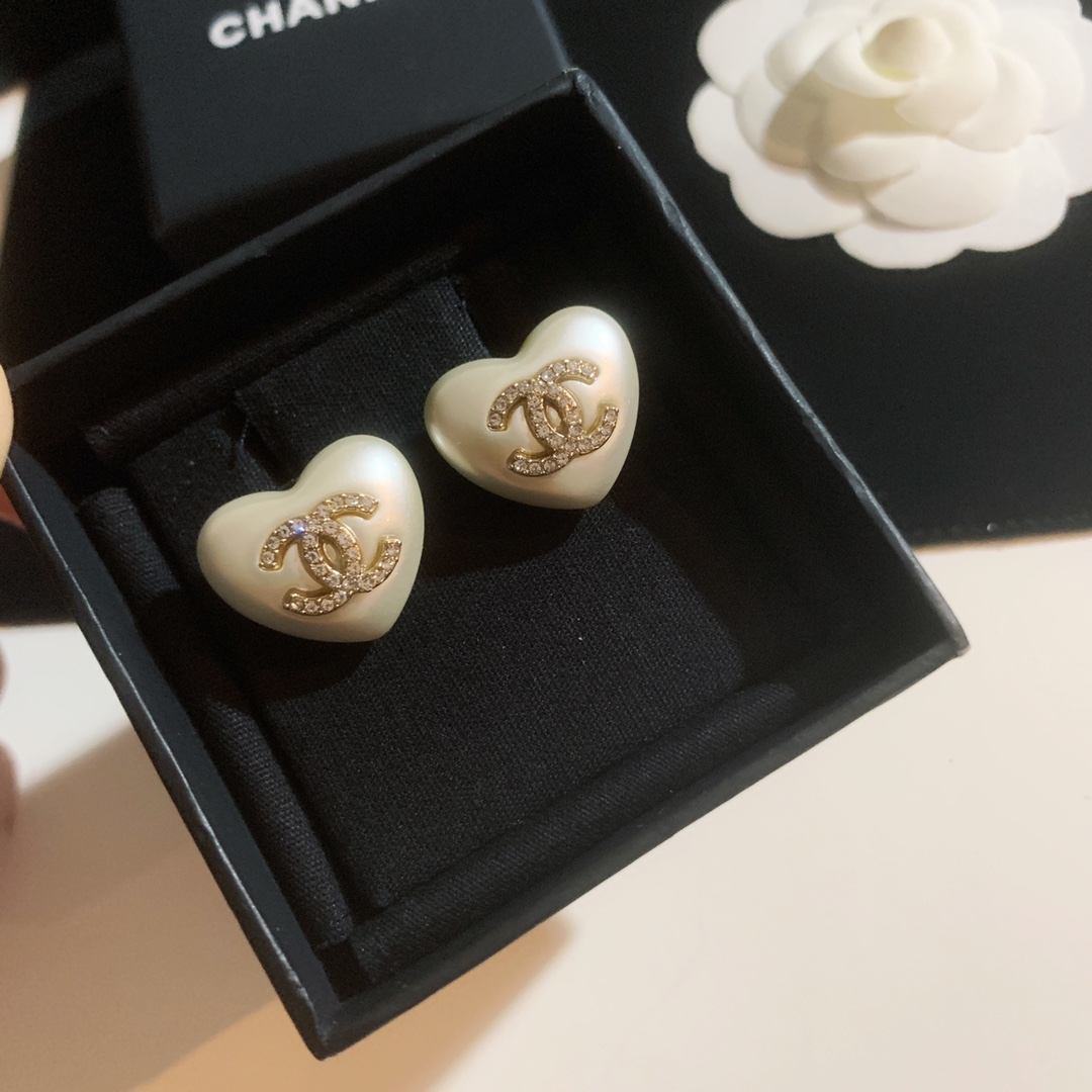 Chanel Earrings Silver