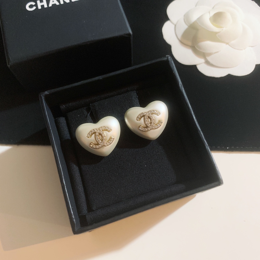 Chanel Earrings Silver