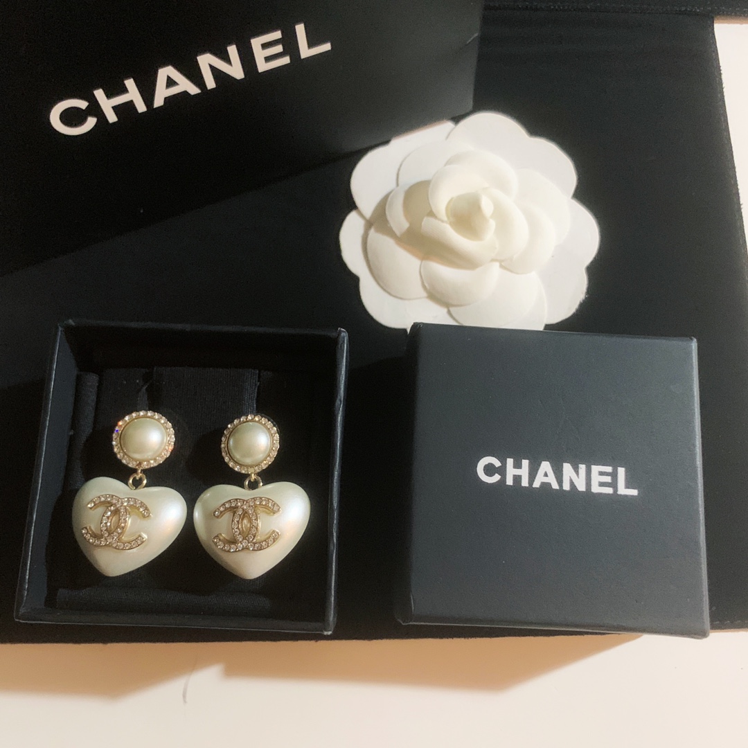Chanel Earrings Silver