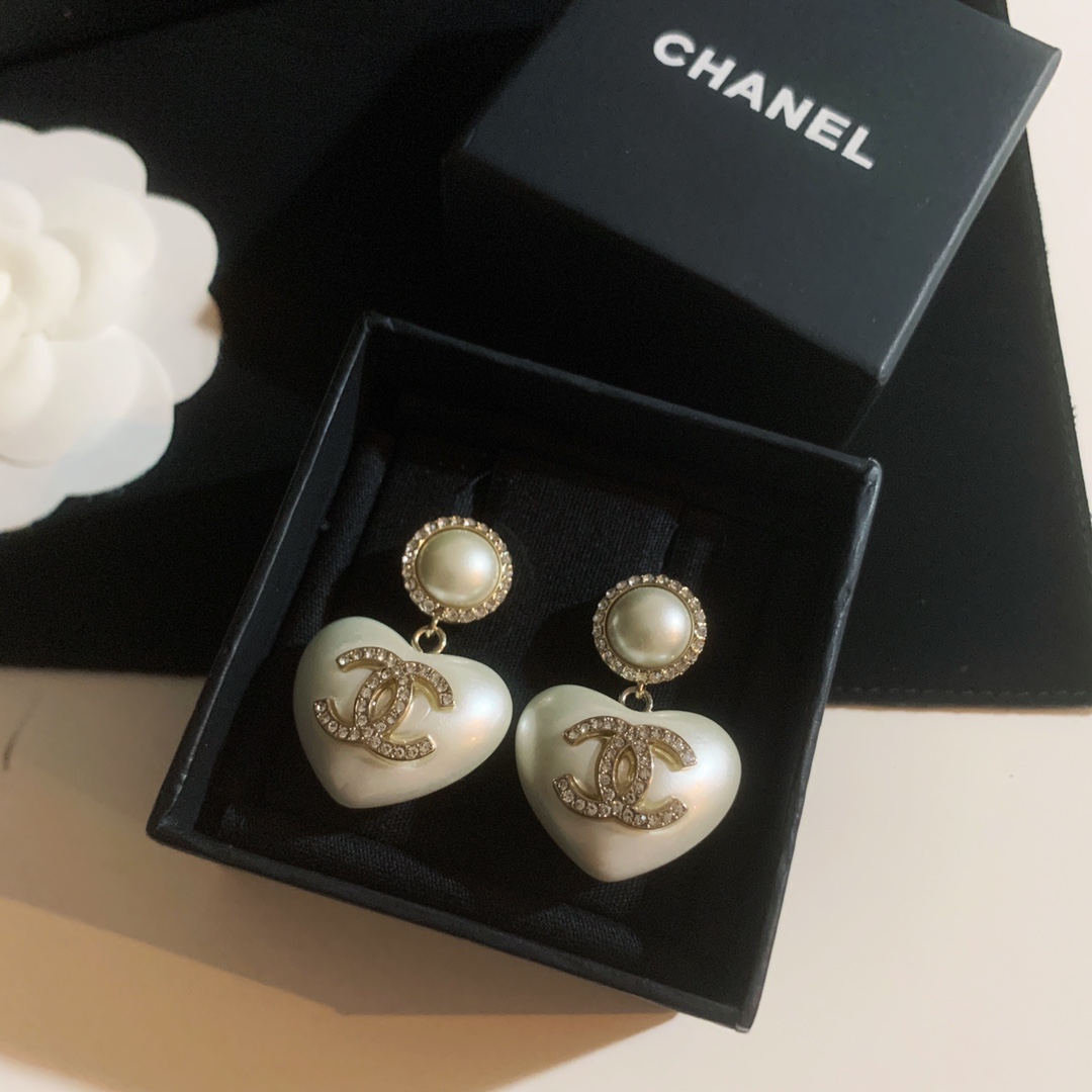 Chanel Earrings Silver
