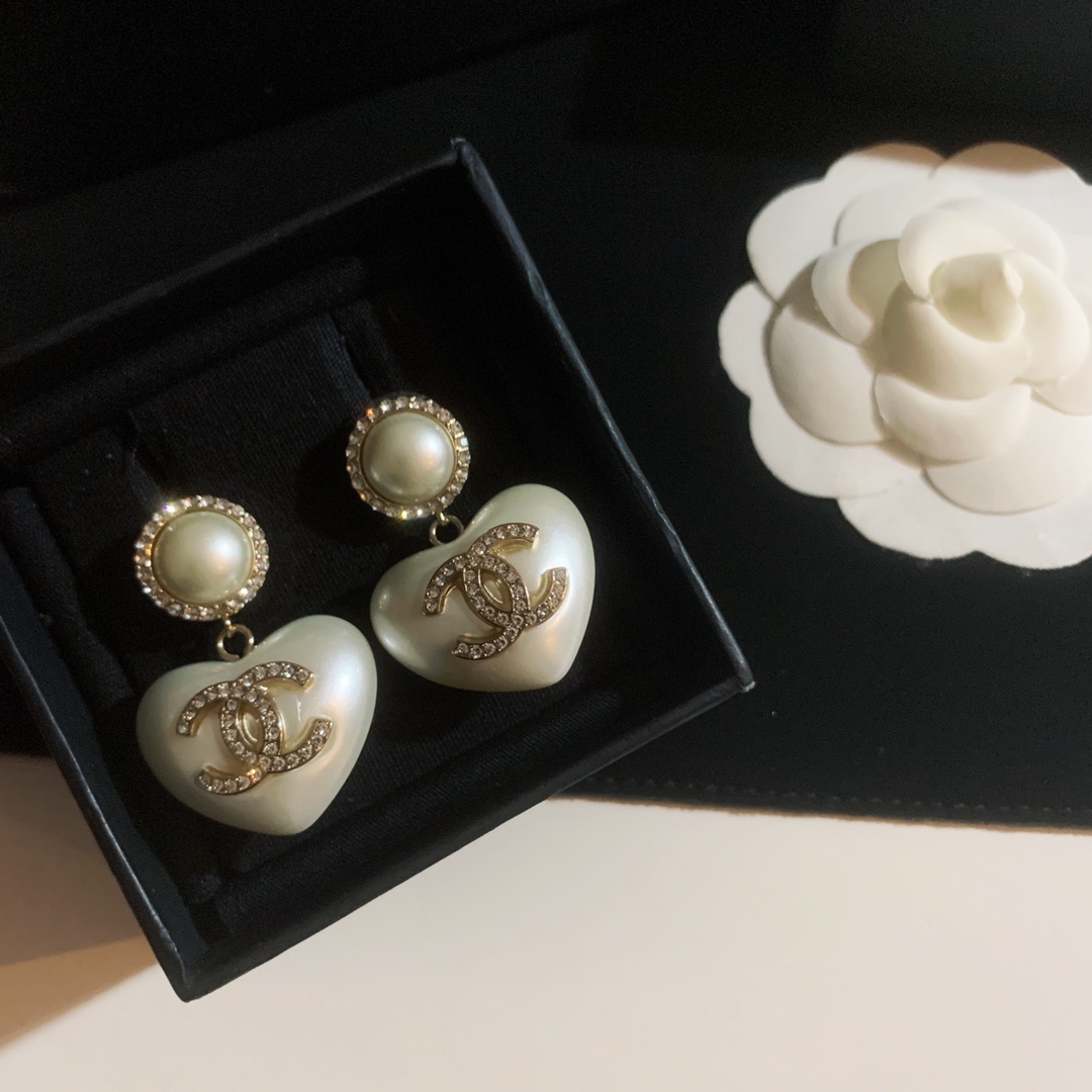 Chanel Earrings Silver