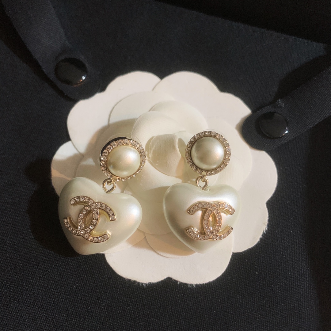 Chanel Earrings Silver