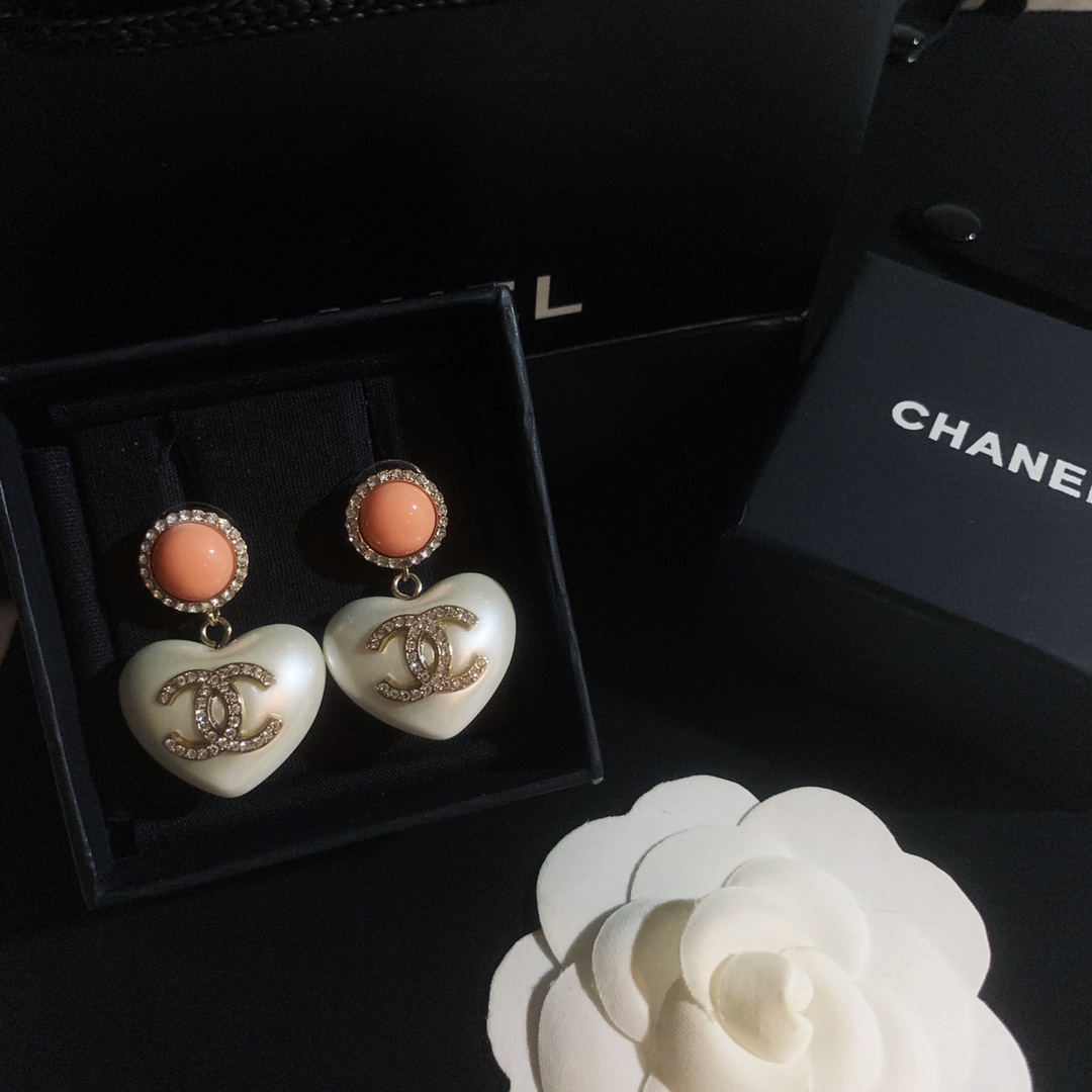 Chanel Earrings Silver