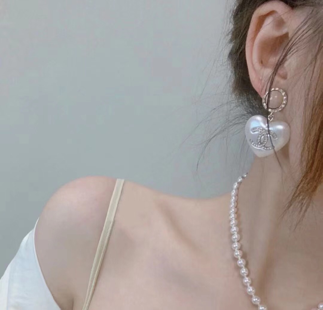 Chanel Earrings Silver