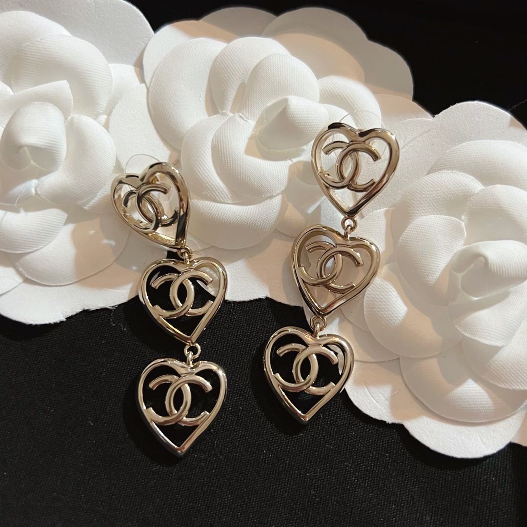Chanel Earrings Silver