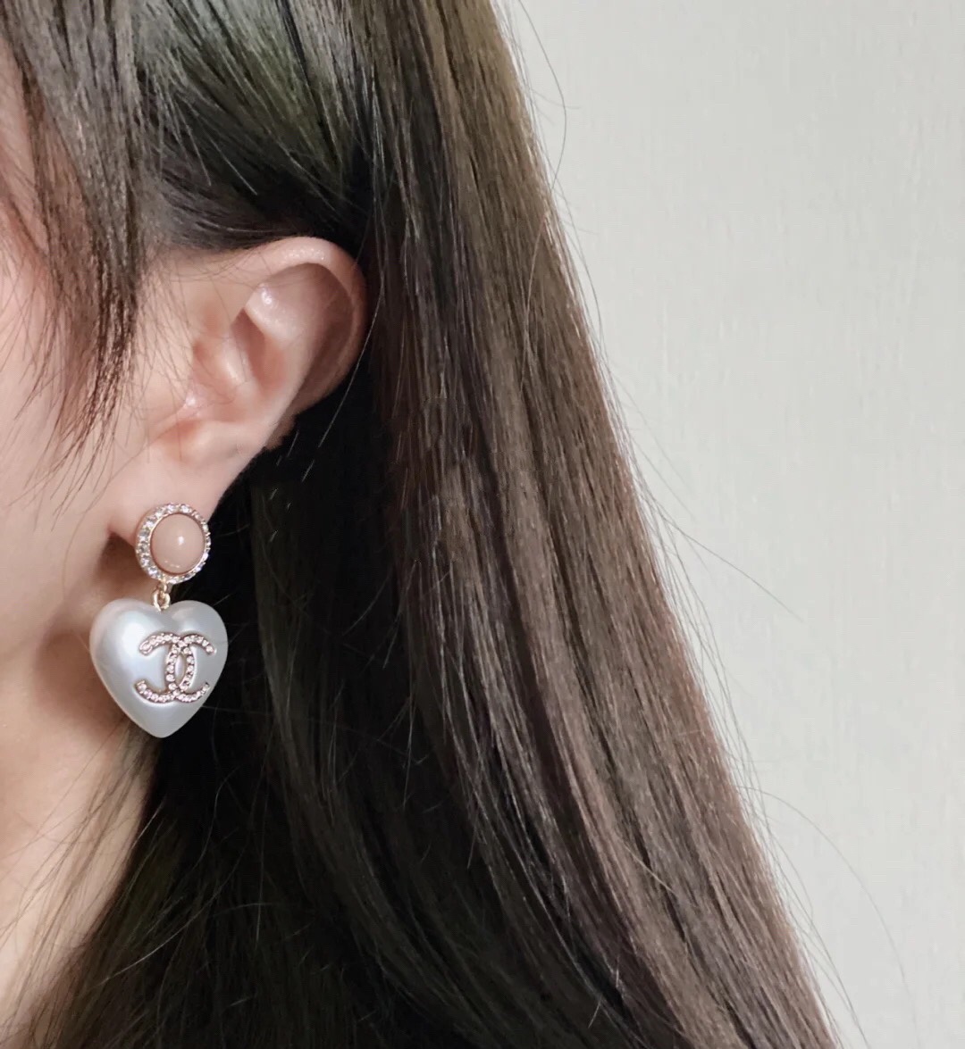 Chanel Earrings Silver