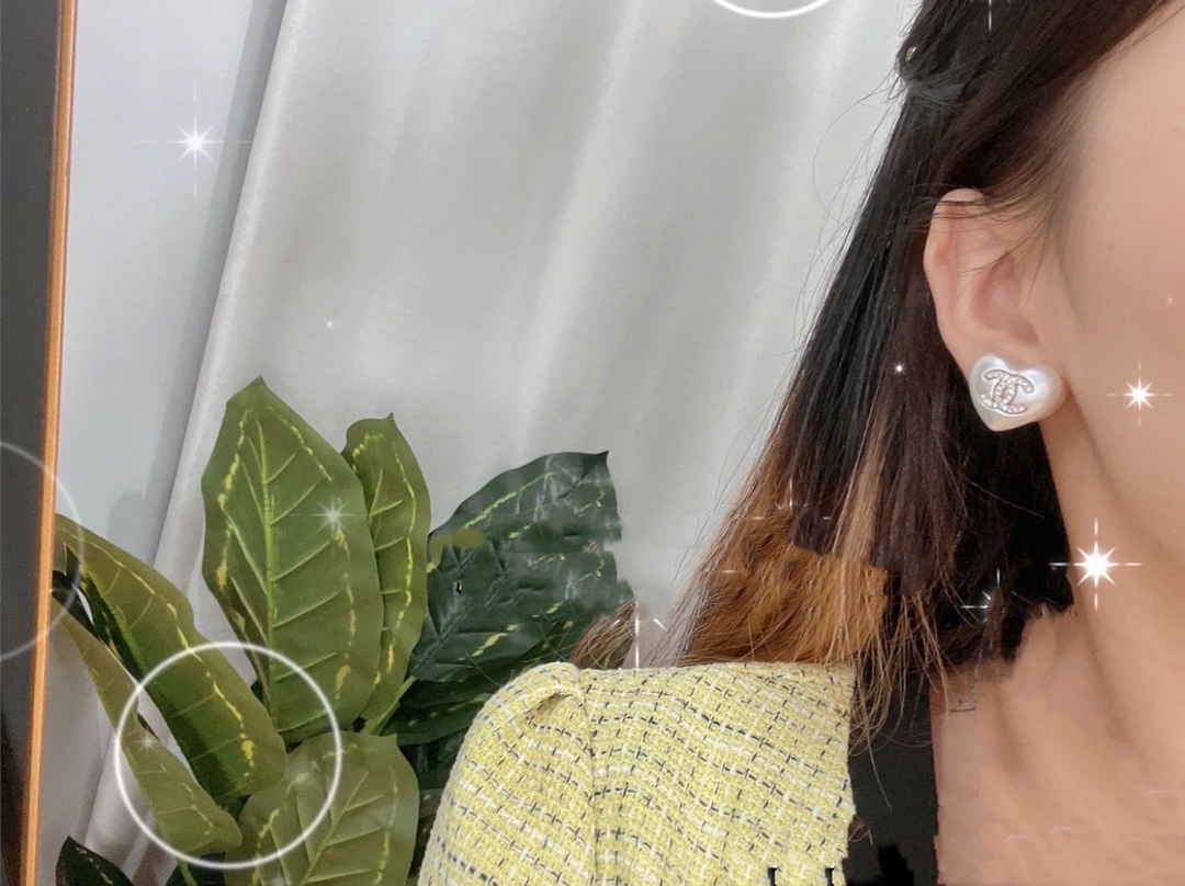 Chanel Earrings Silver