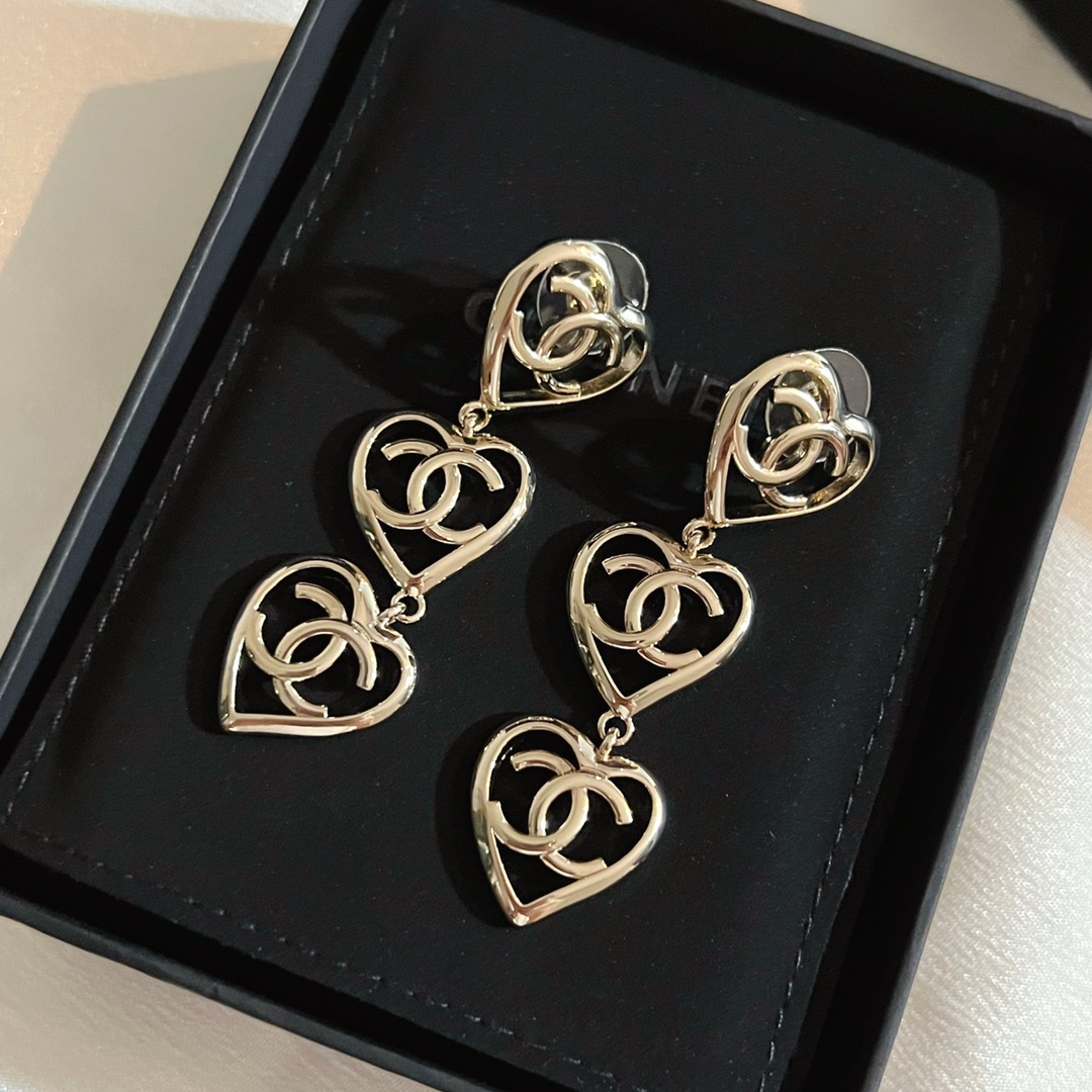 Chanel Earrings Silver