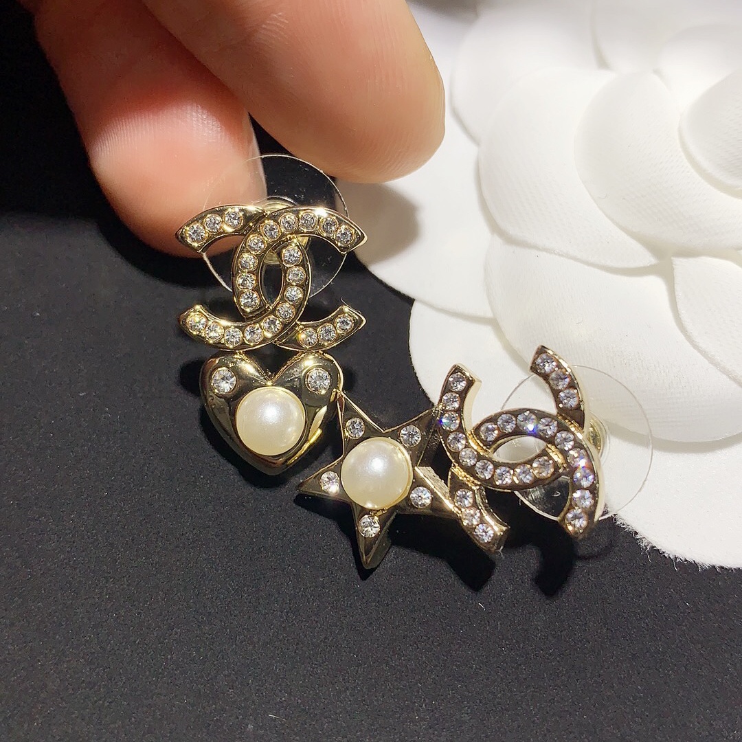 Chanel Earrings Silver