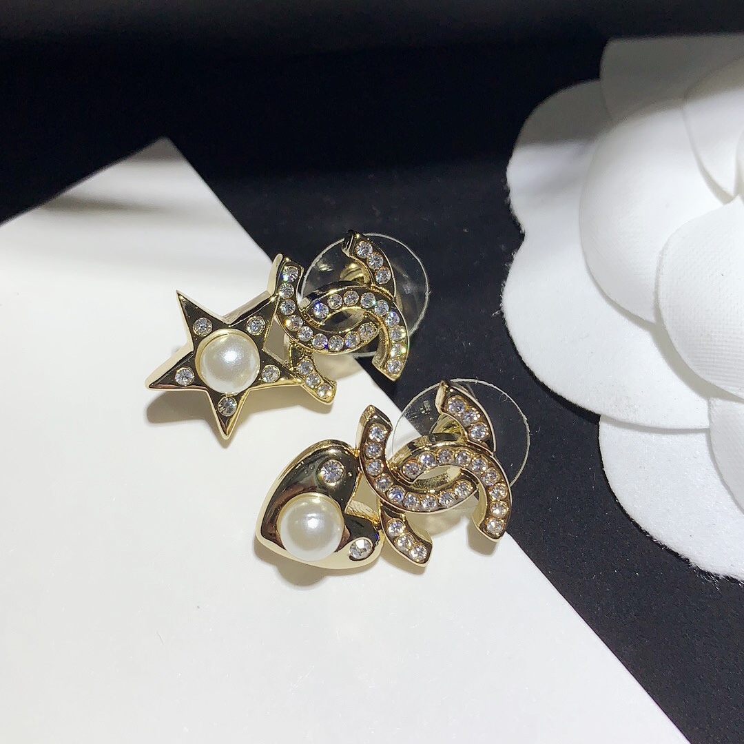 Chanel Earrings Silver