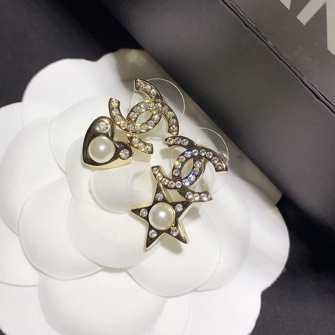 Chanel Earrings Silver