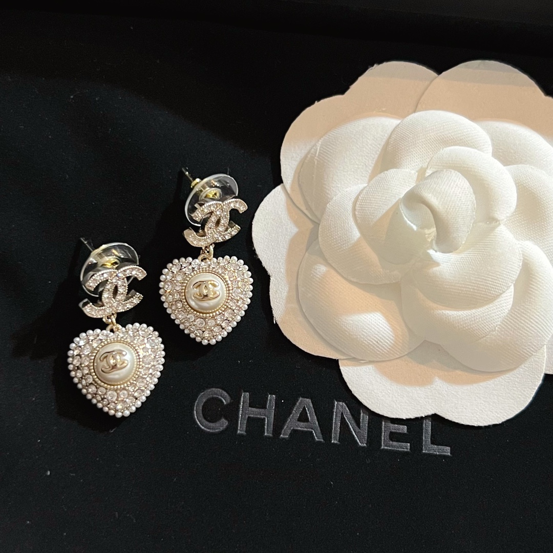 Chanel Earrings Silver