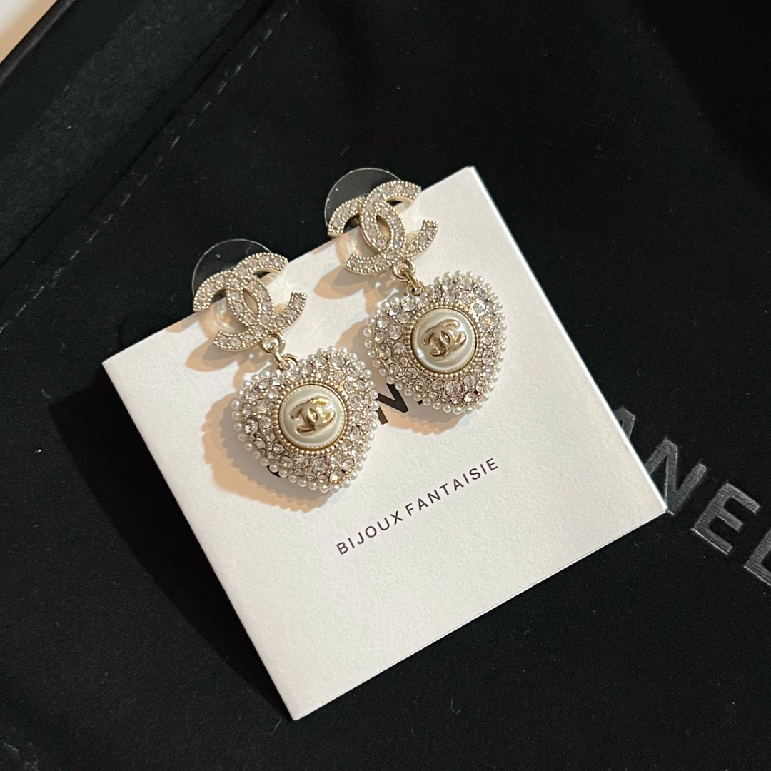 Chanel Earrings Silver