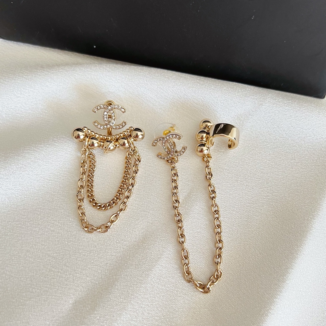 Chanel Earrings Silver