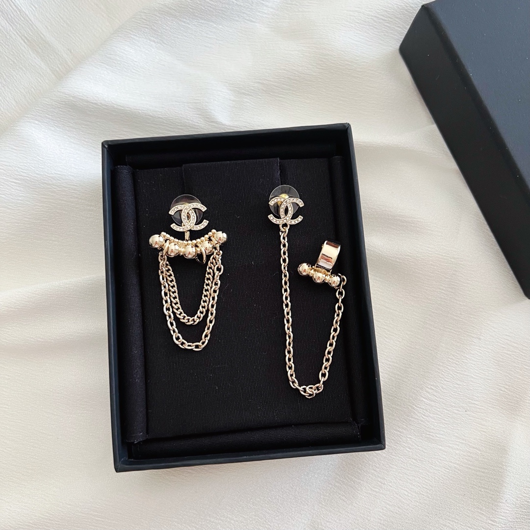 Chanel Earrings Silver