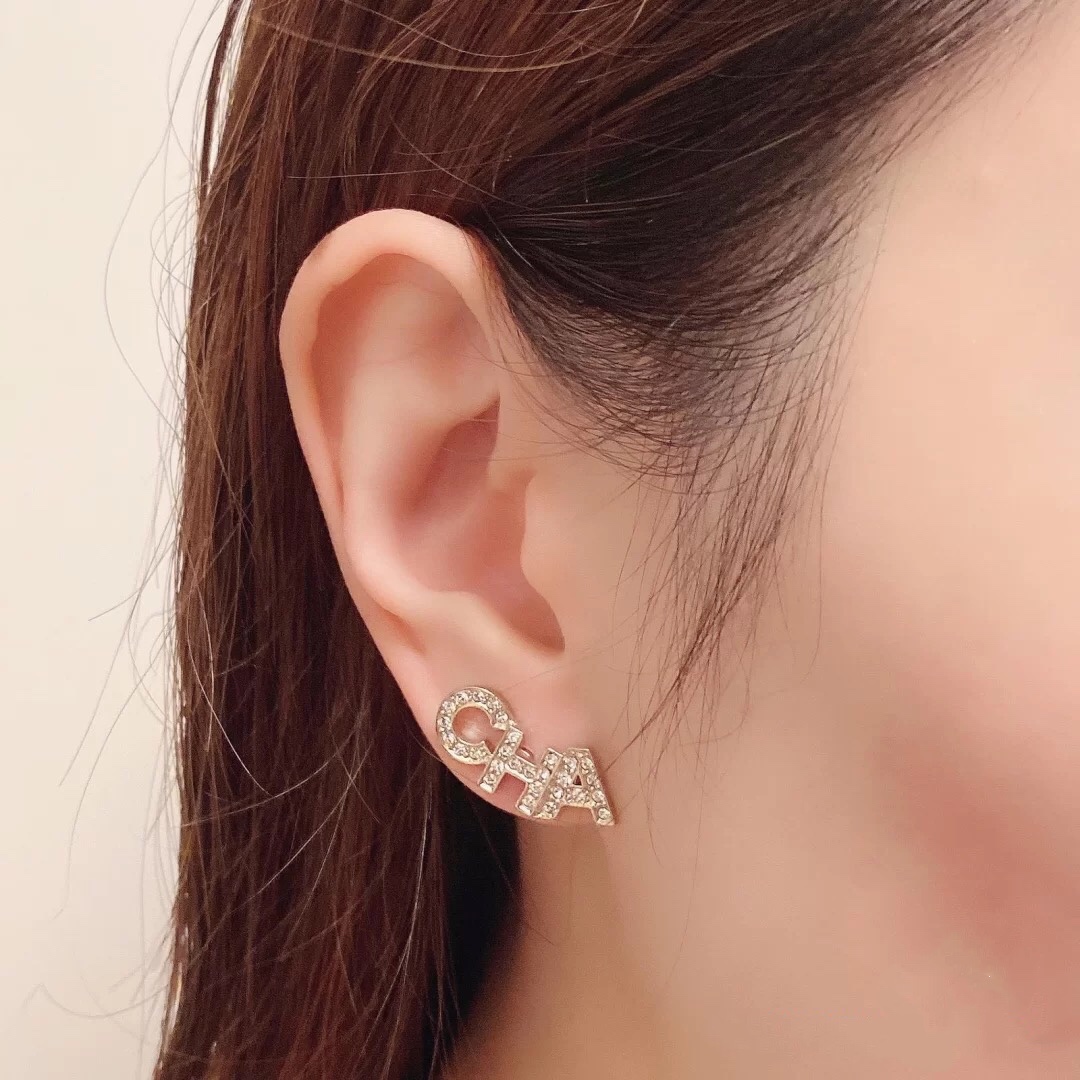 Chanel Earrings Silver