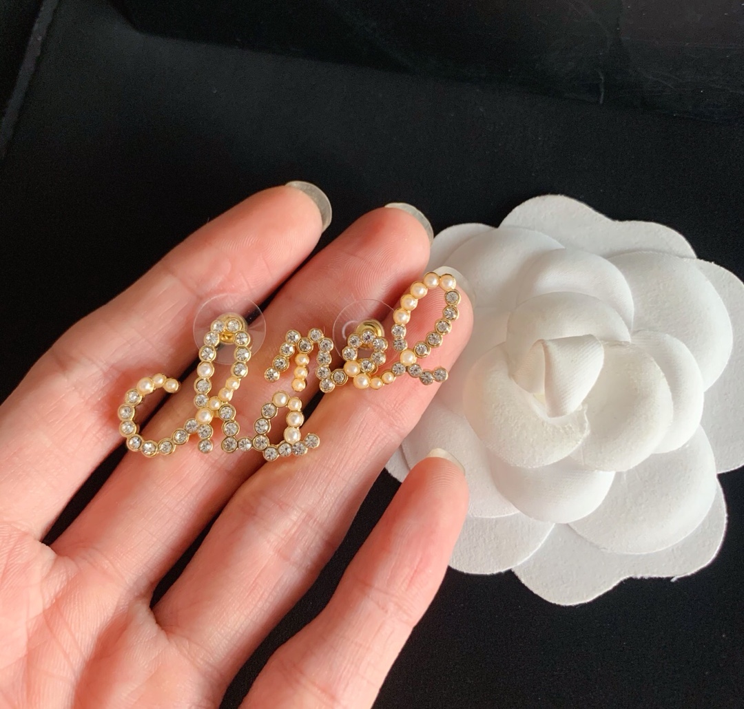 Chanel Earrings Silver