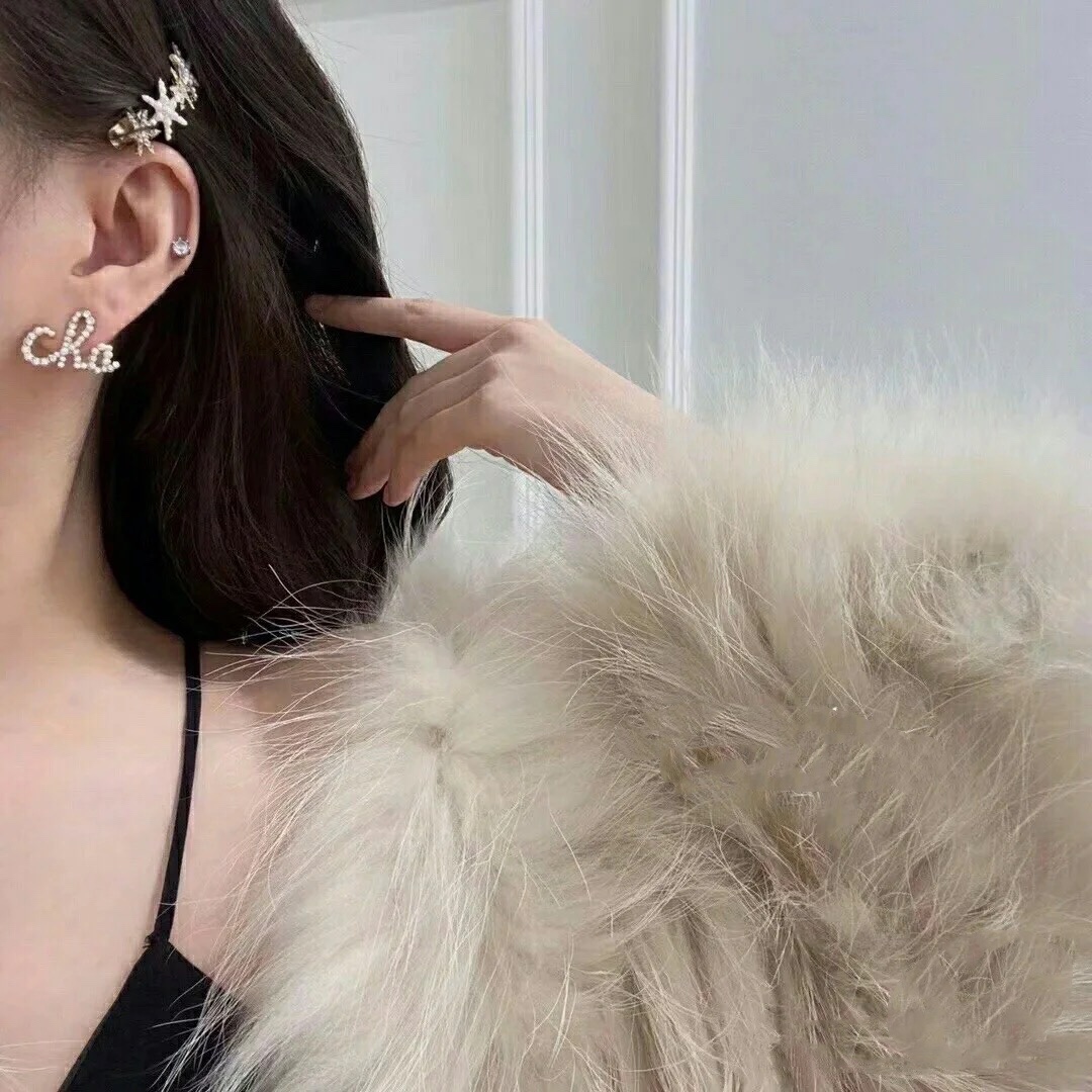 Chanel Earrings Silver