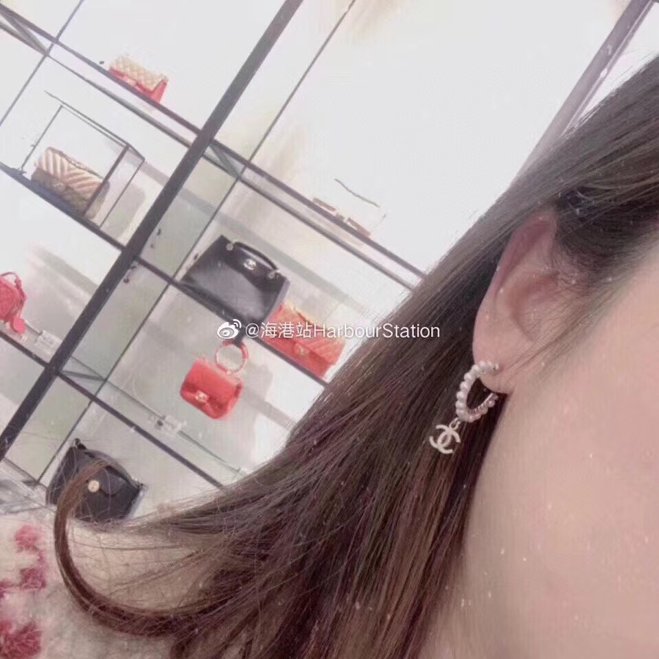 Chanel Earrings Silver