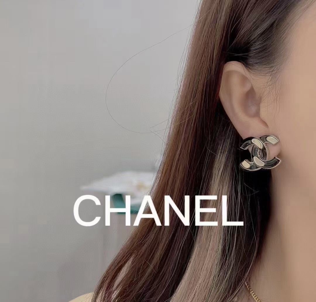 Chanel Earrings Silver