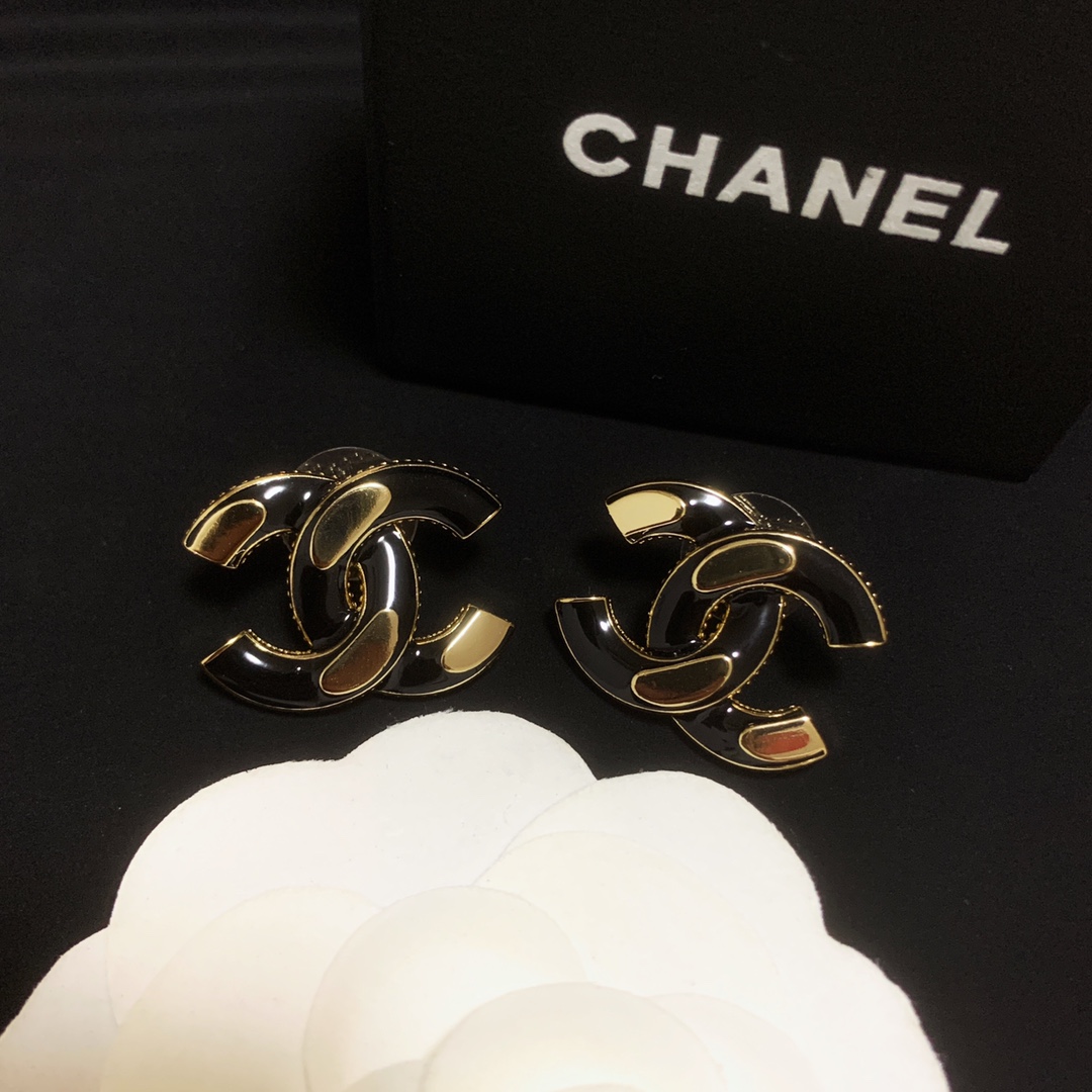 Chanel Earrings Silver