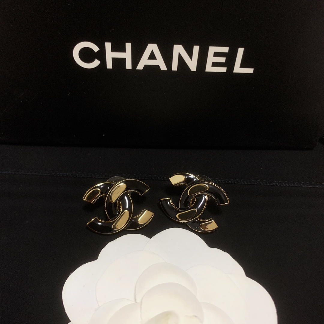 Chanel Earrings Silver