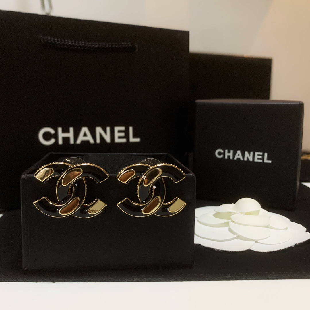 Chanel Earrings Silver
